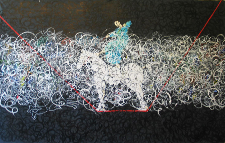 Michael Harvey, painting,Oboya Goya